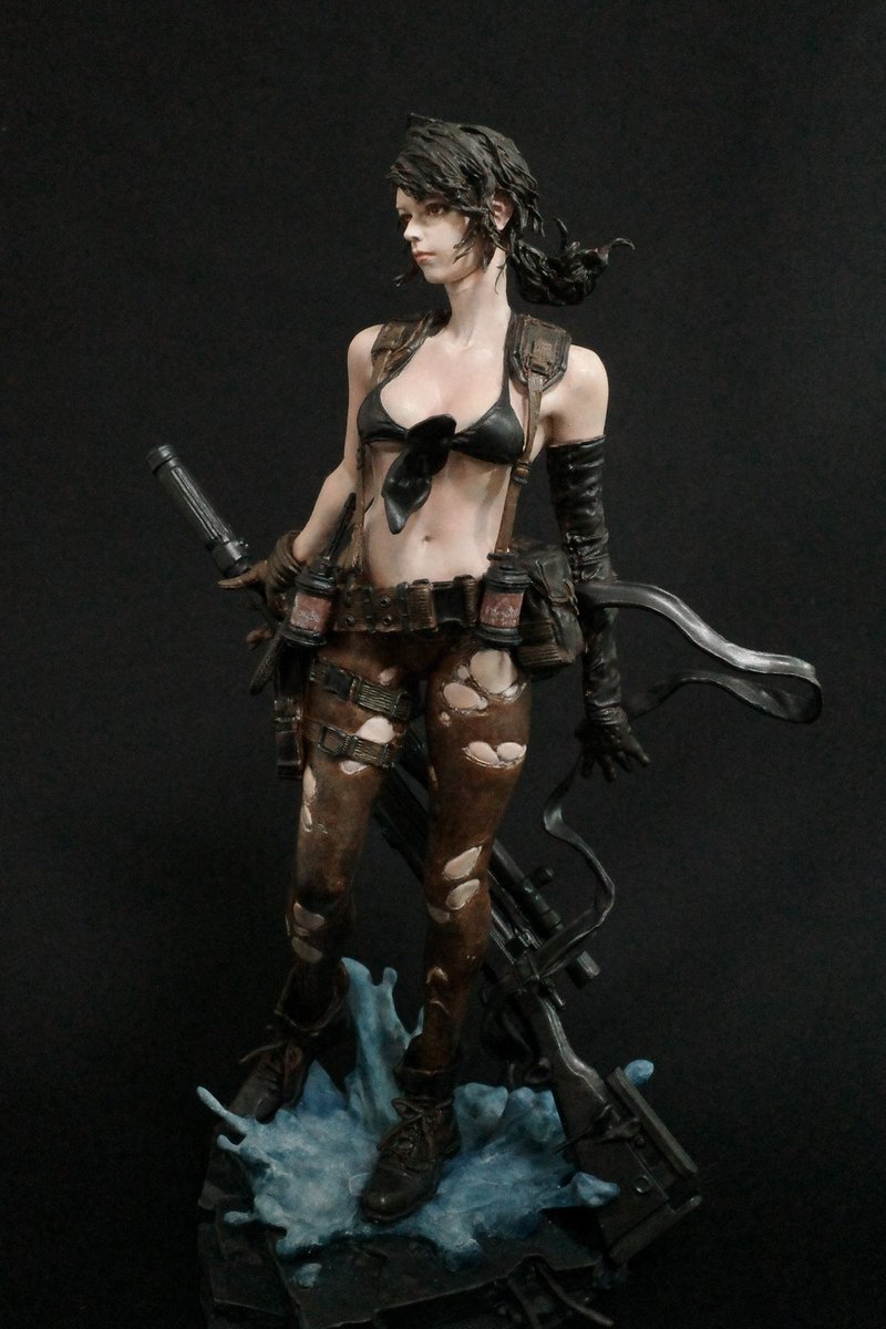 Entei Ryuさん@BadZrlwt のガレージキットMGS-QUIET完成しました