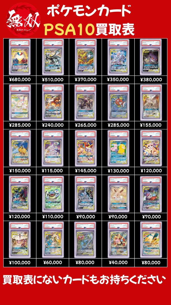 ポケカ 2/28 無双 買取表🦉 ♦️ ラティアス&ラティオス 68万