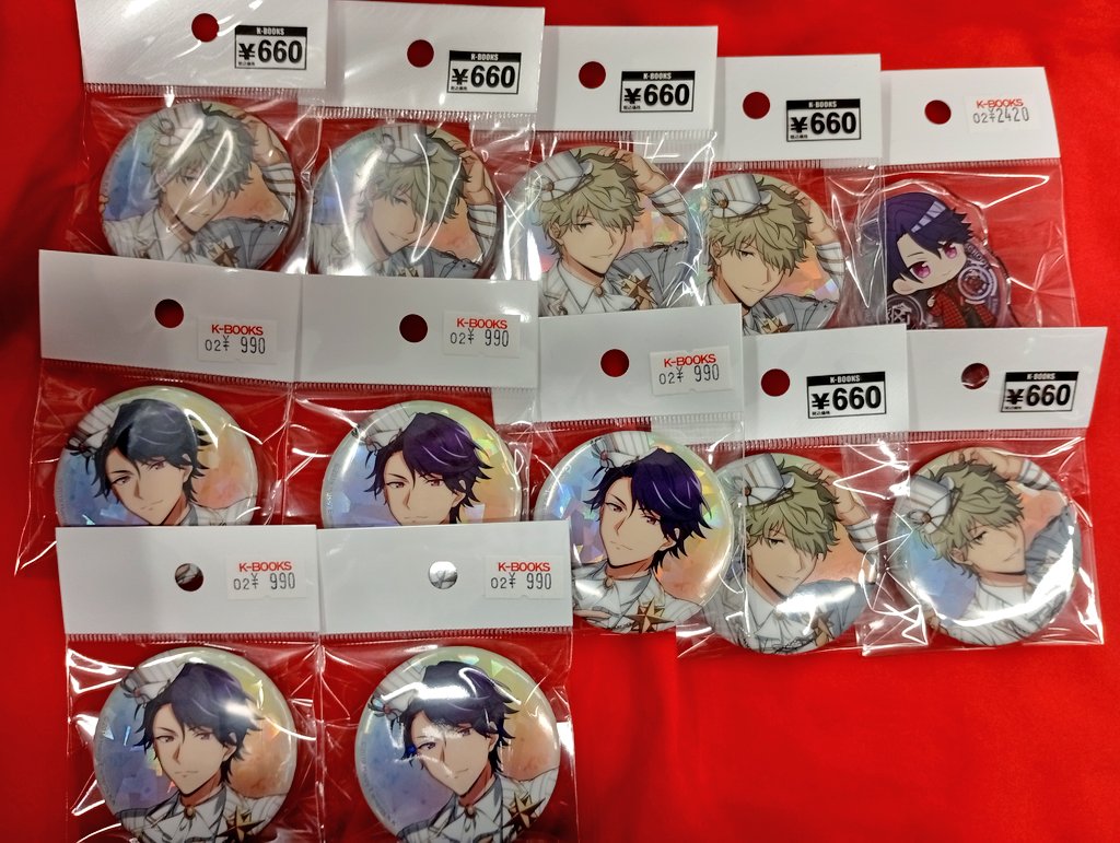 入荷情報】 エリオスライジングヒーローズ 4th Anniversary 缶バッジ