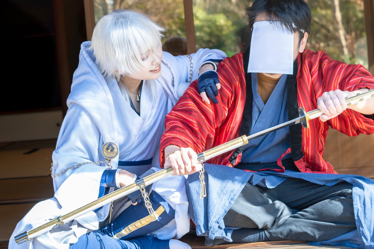 おじ様審神者なのが最ッ高…… いつも頼りになる鶴さんが可愛い息子感