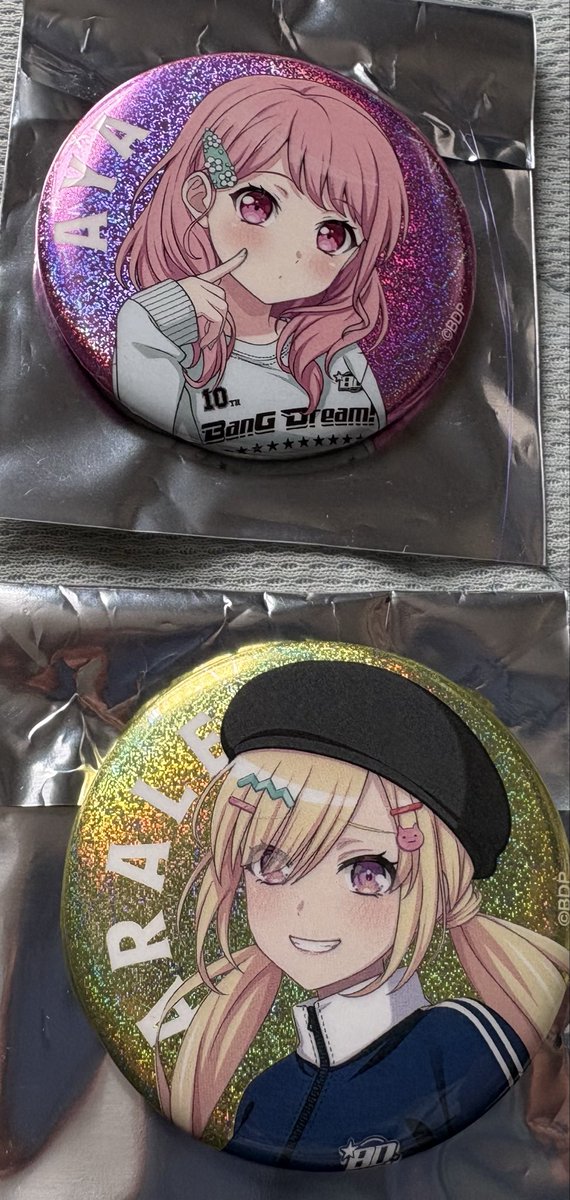 ゆる募】 WEGOコラボの缶バッジ交換して頂ける方いませんか？ バンドリ