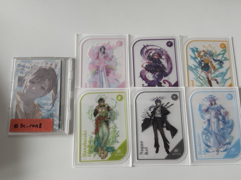 にじさんじ 8th anniversary 8周年 共通衣装 チェキ風カード 特典 交換