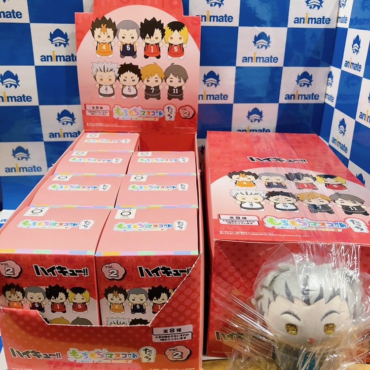 グッズ入荷情報】 「もちもちマスコットたっち ハイキュー!! vol.2