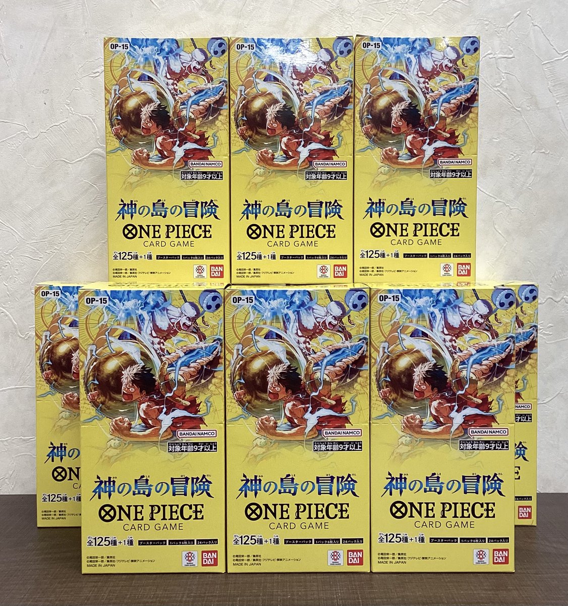 2/28（土）発売のワンピースカードゲーム最新弾『神の島の冒険』の店頭