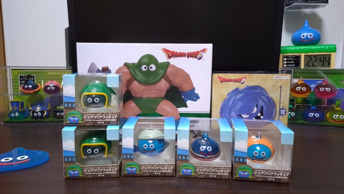 ドラクエグッズ仲間増えた🥰 絶賛プレイ中のドラクエ7のビッグクリア