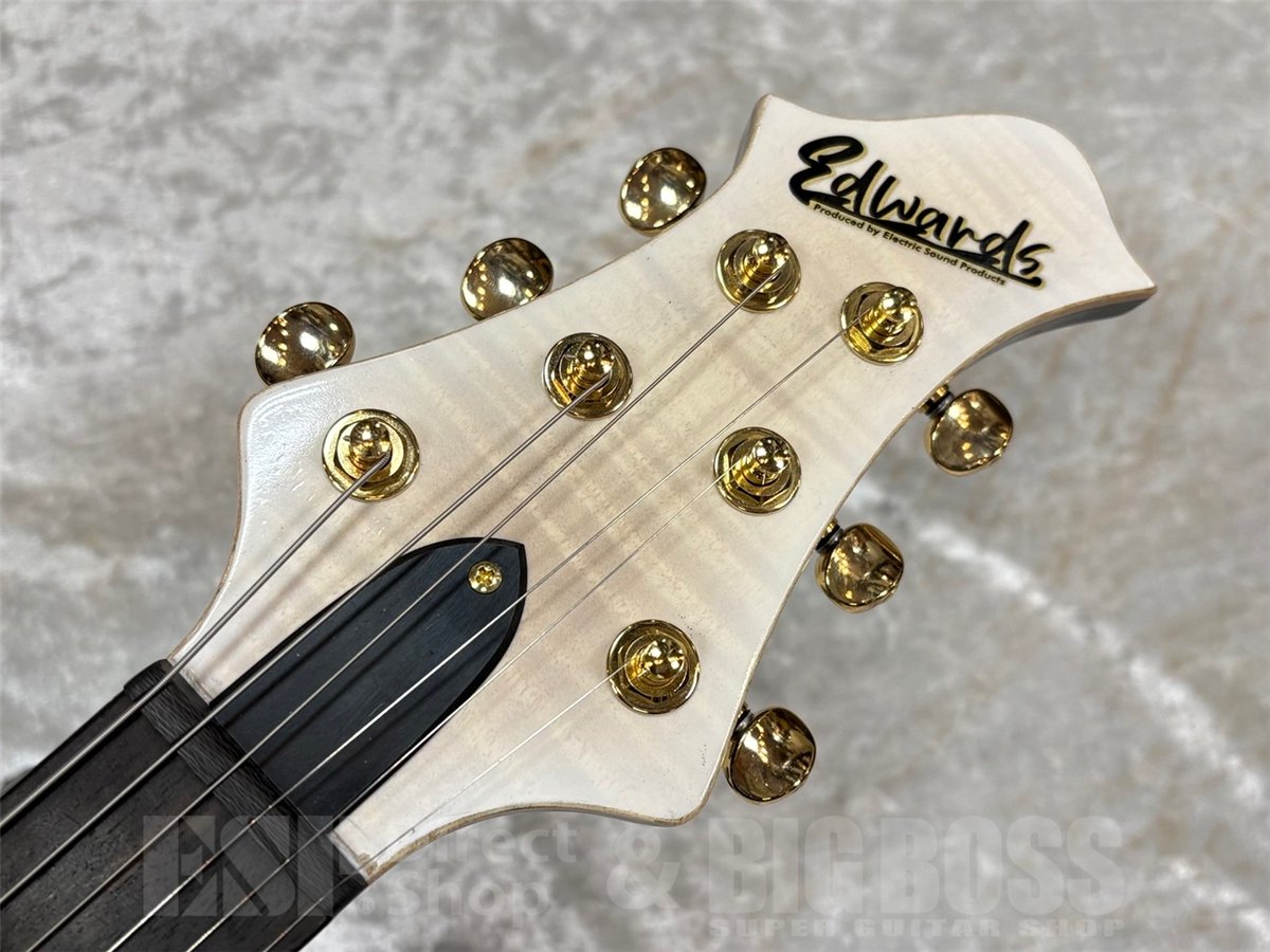 EDWARDS E-MYSTIQUE/See Thru White Sunburst】 エレガントなルックス