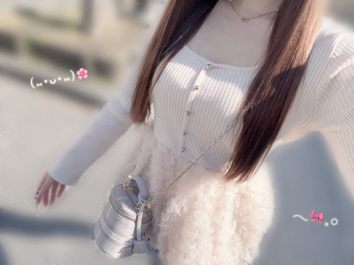 RANDAのデザインチュールペプラムリブニット(՞ ܸ. .ܸ