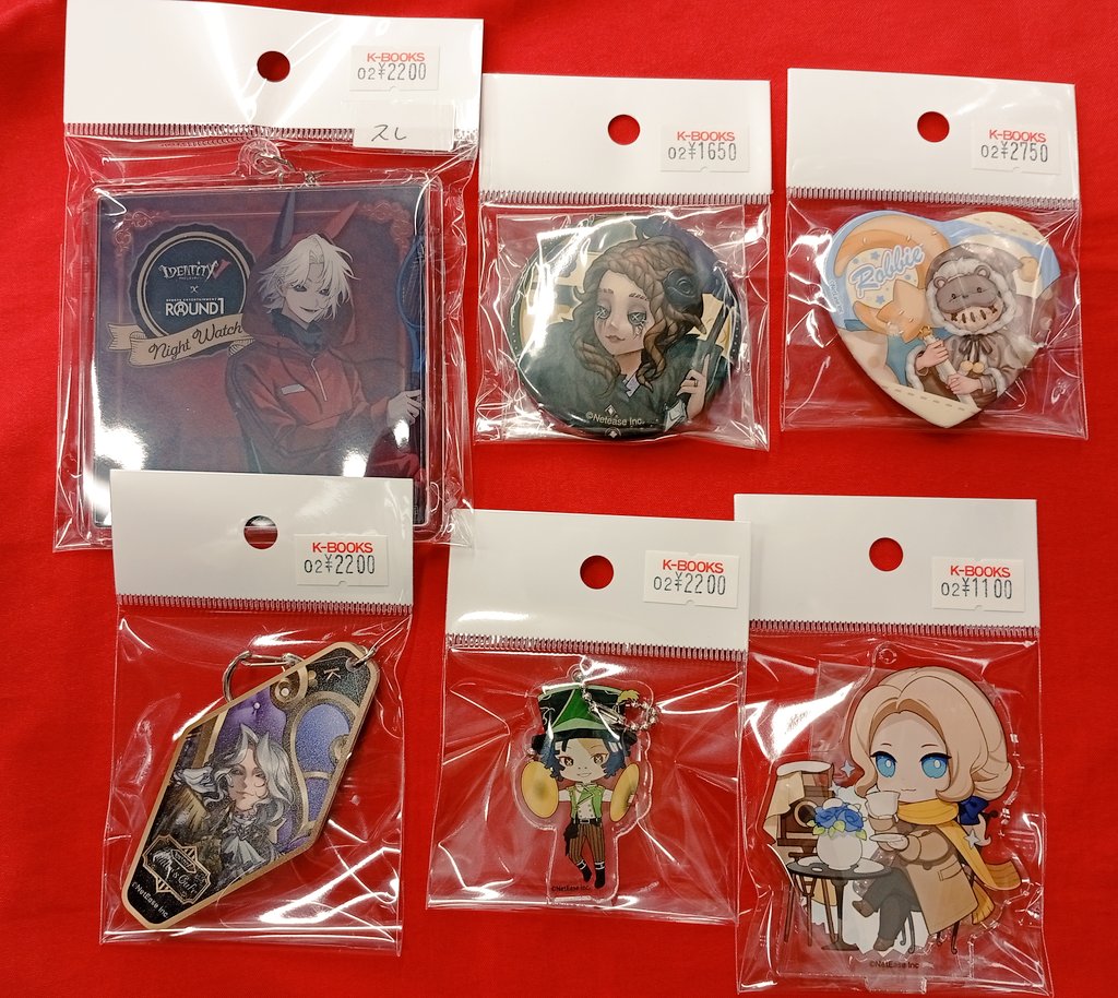 入荷情報】 第五人格 IdentityV カラオケの鉄人 アクリルキーホルダー