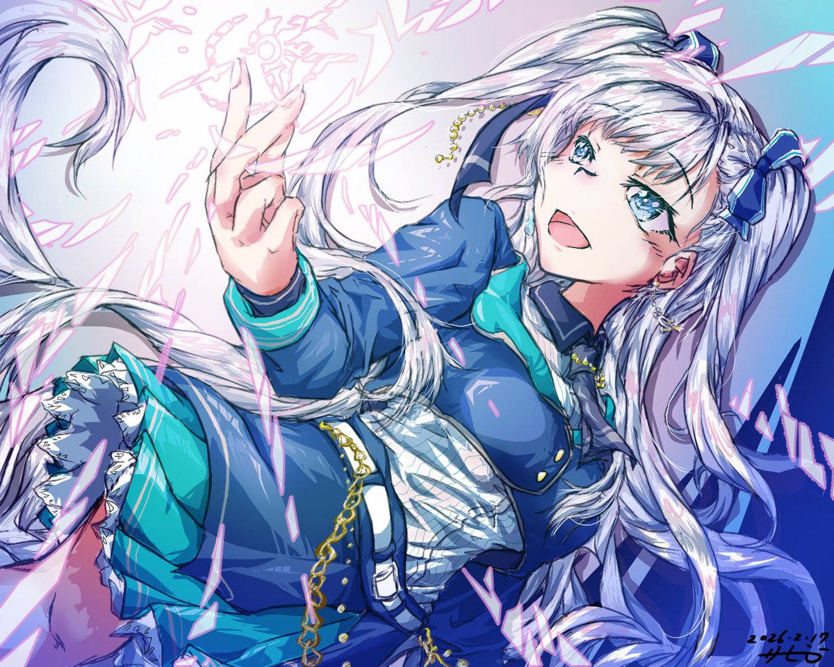 今月描いた絵を晒そう 今月は落書き合わせて7枚でした。 2月は大事なV