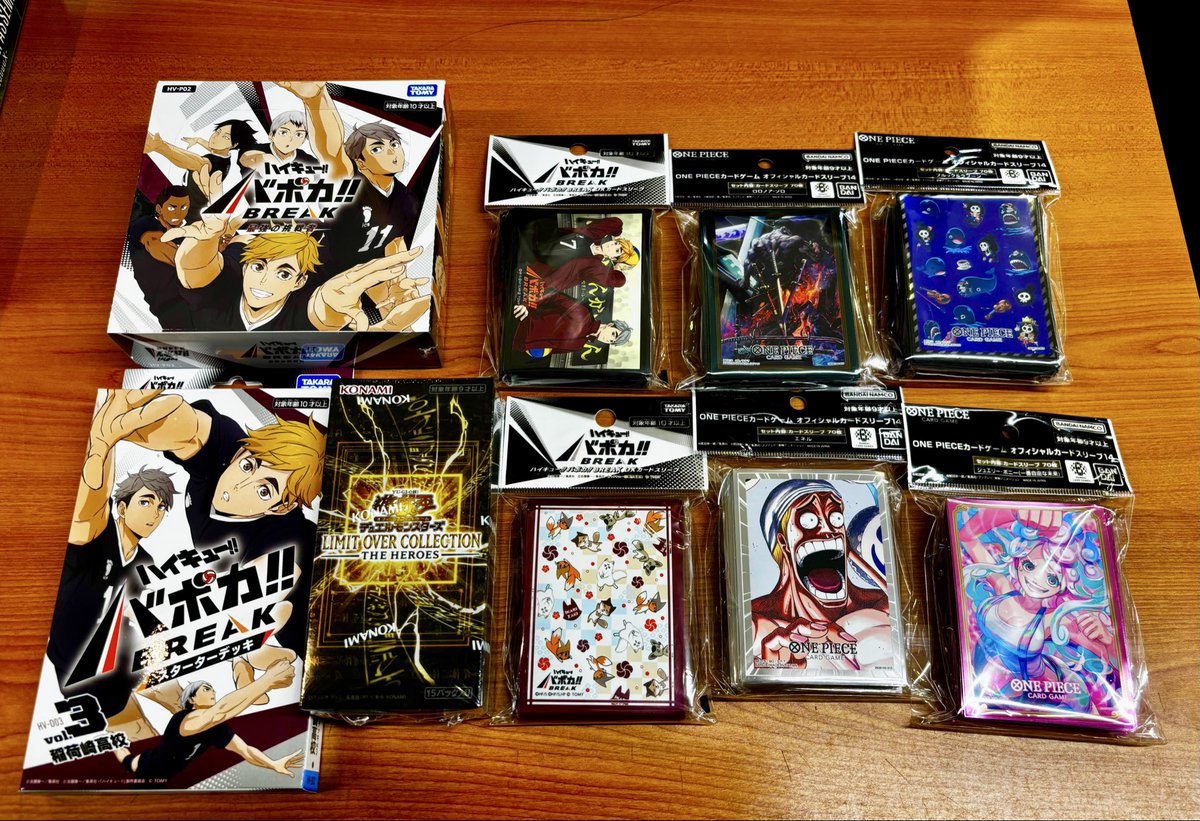 入荷情報】 ⚫︎遊戯王OCG ∟LIMIT OVER COLLECTION-THE HEROS- ※お