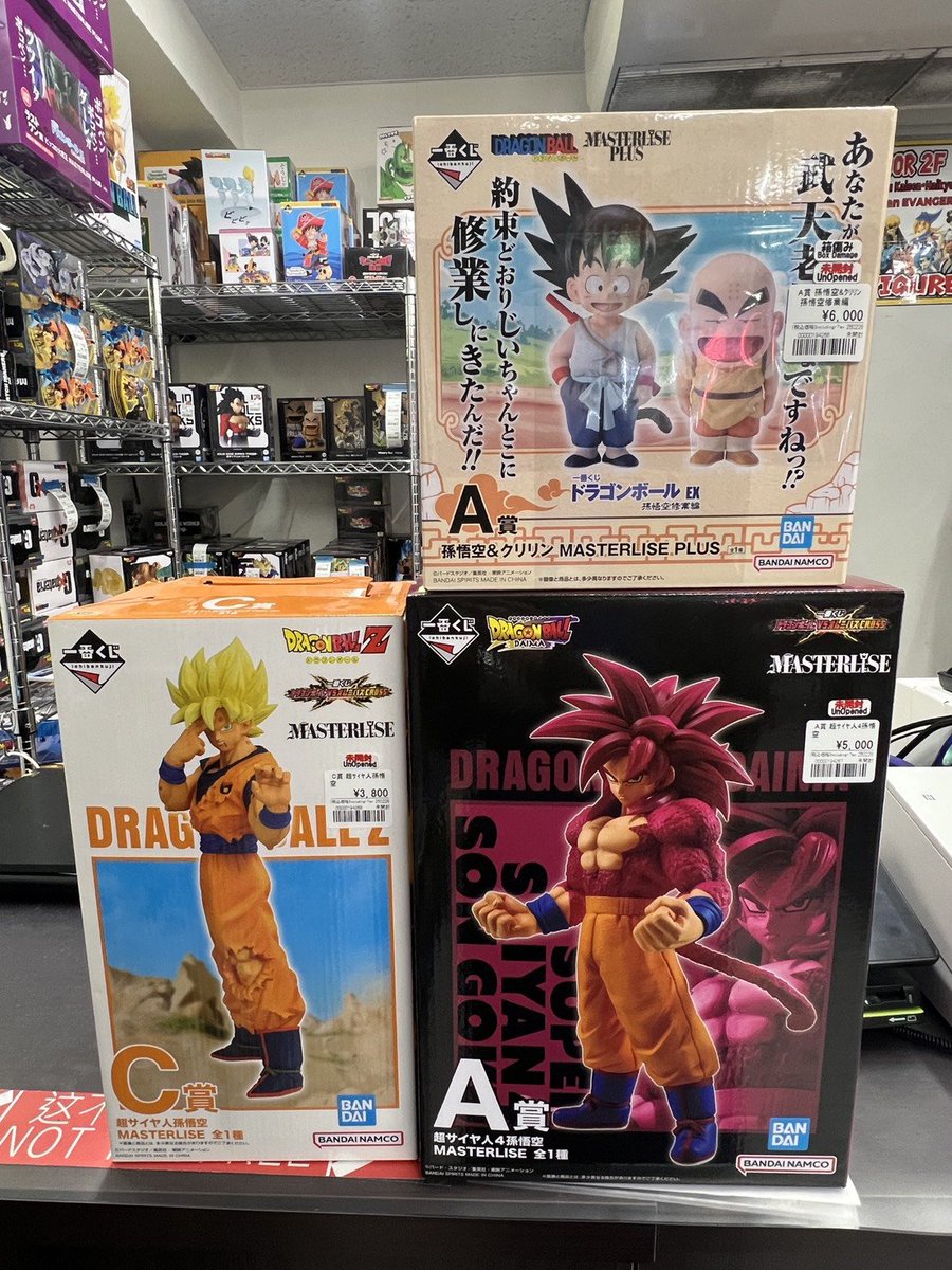 販売情報】 ドラゴンボール一番くじ各種入荷！！！！ □40th 其之一