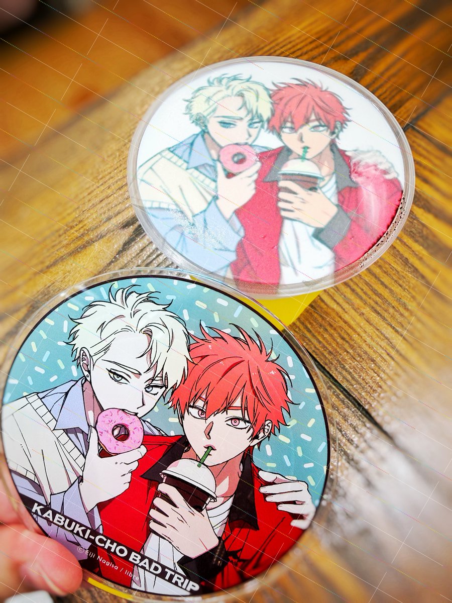 eiji_for ） グラッテやっと行けました✨🌃✨ アクリルコースターも