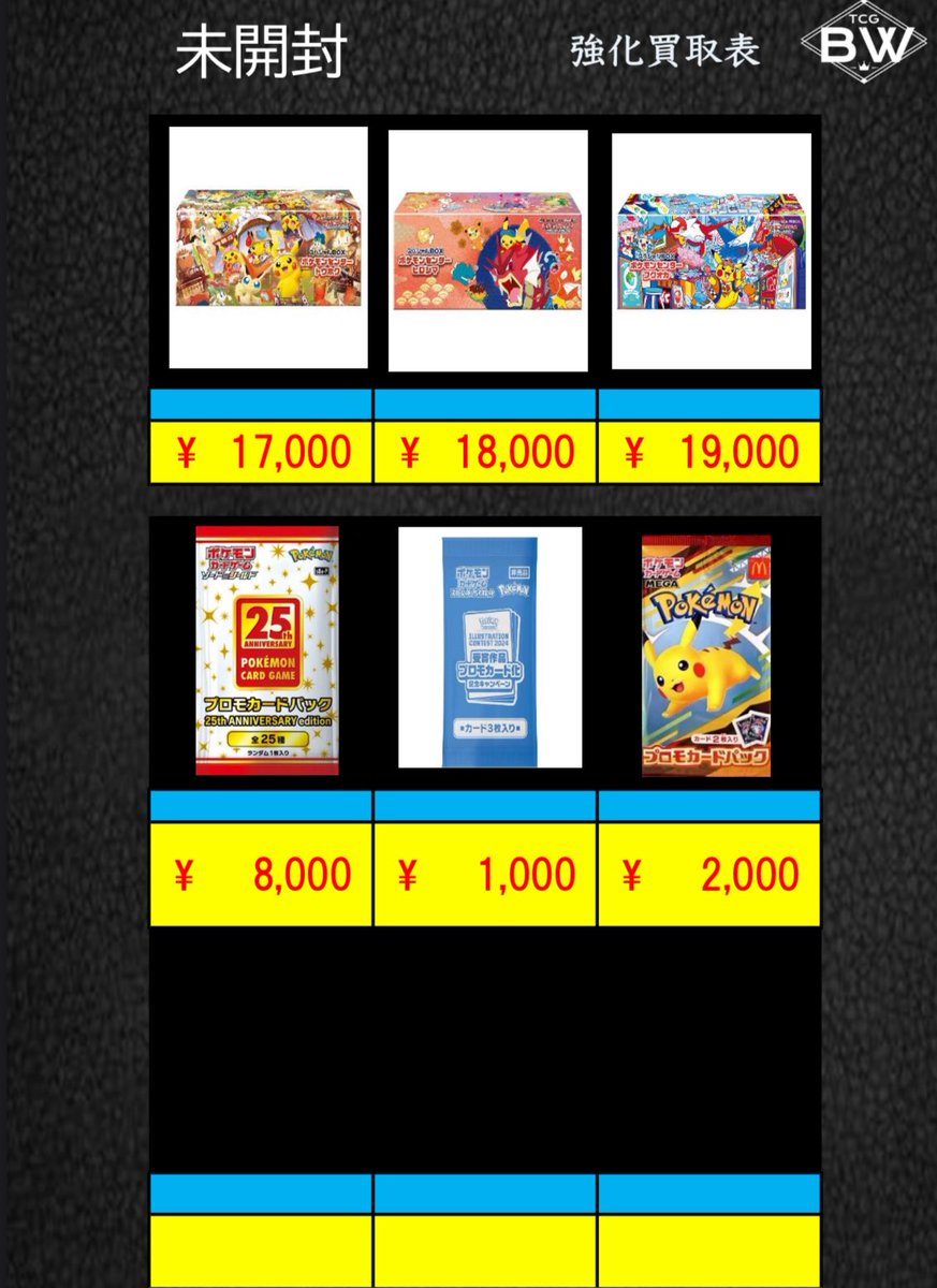 ポケカ未開封BOX3