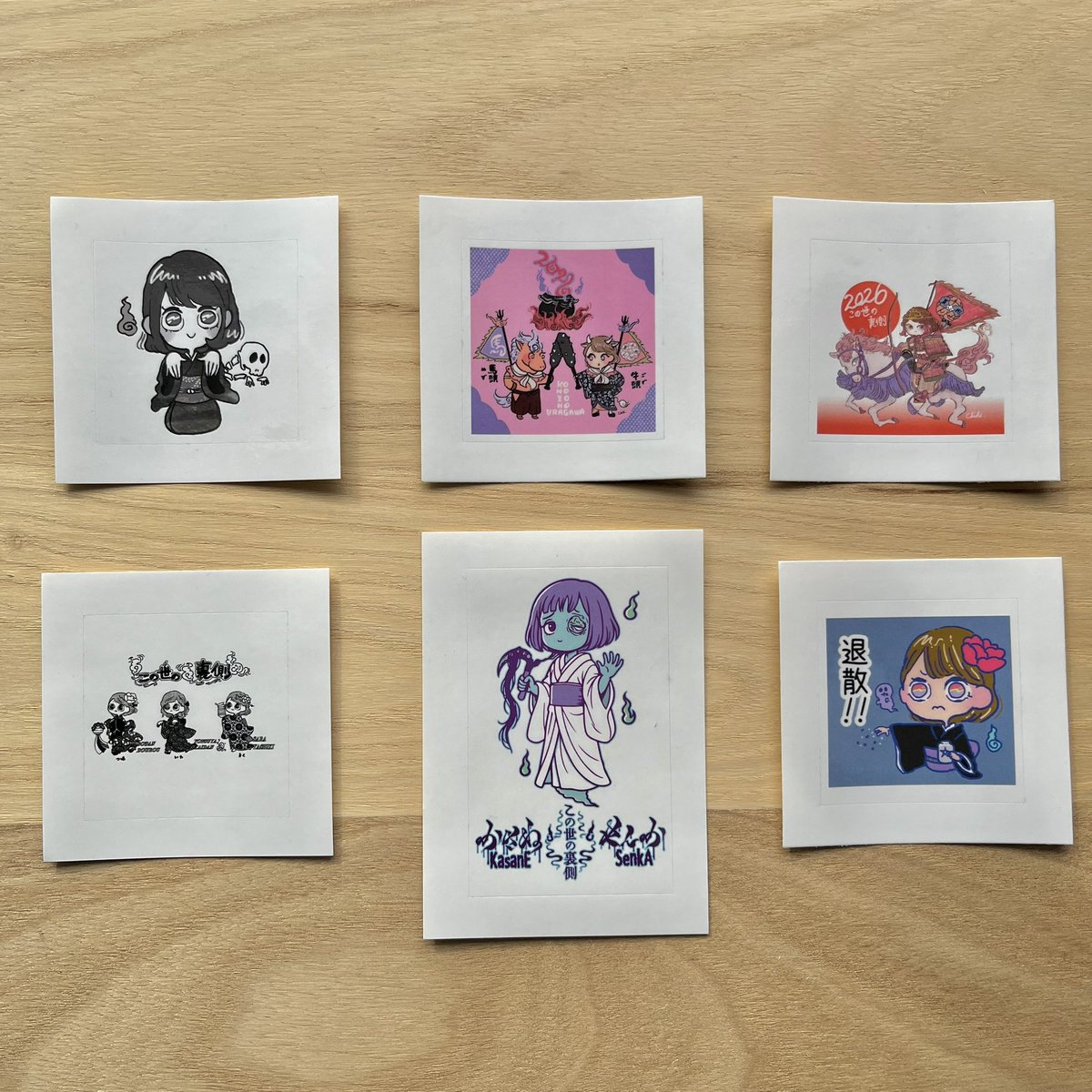 せんかや 新しいステッカーを入荷しました。 イラストは奥村ちひさん