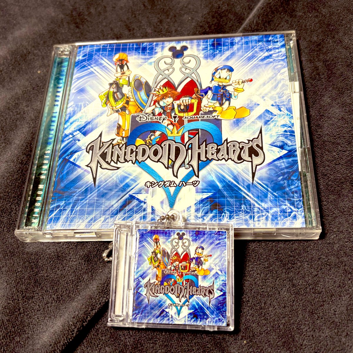 キングダム ハーツ、オリジナルサウンドトラックCD風キーホルダー完成