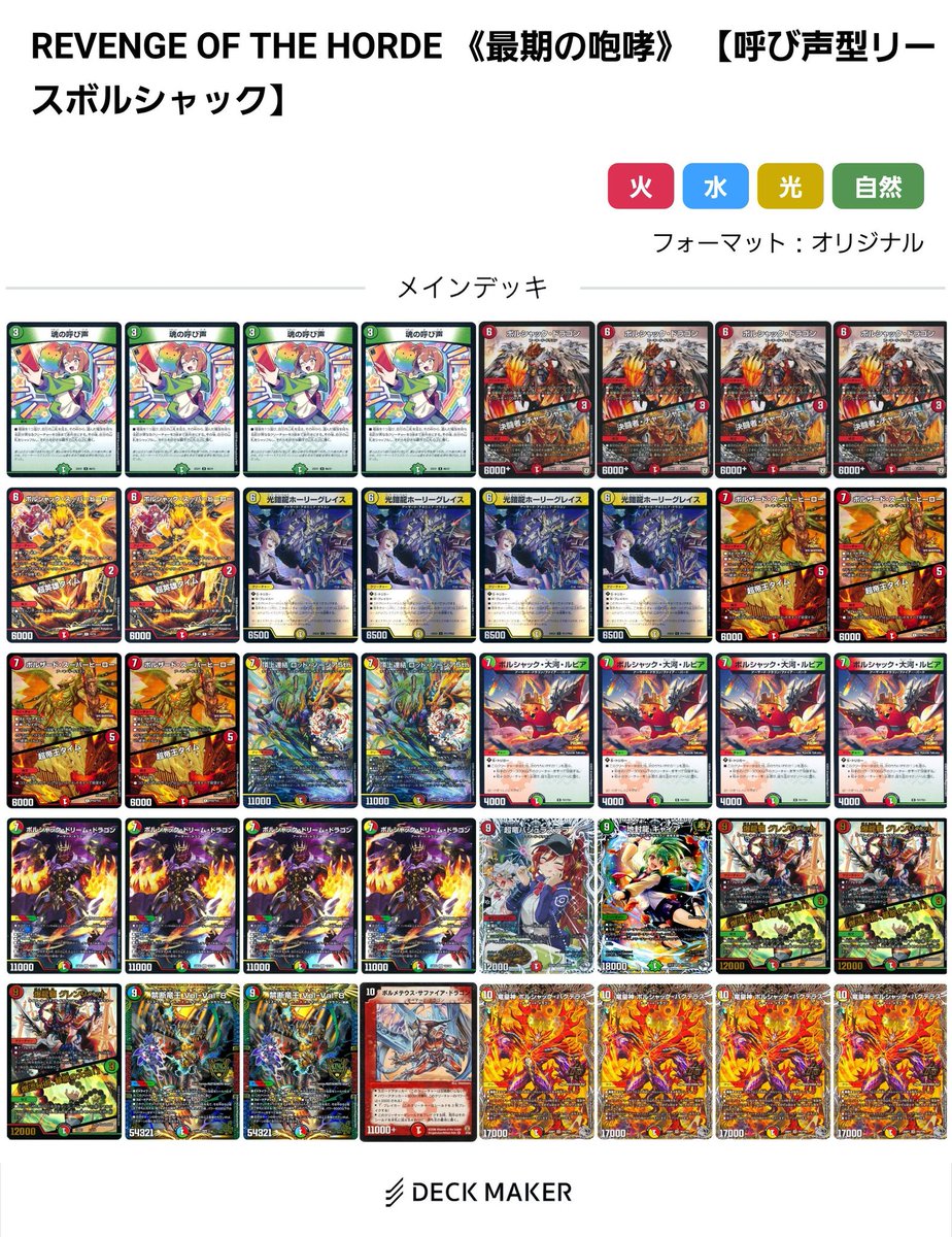 呼び声型リースボルシャックの叩き台。