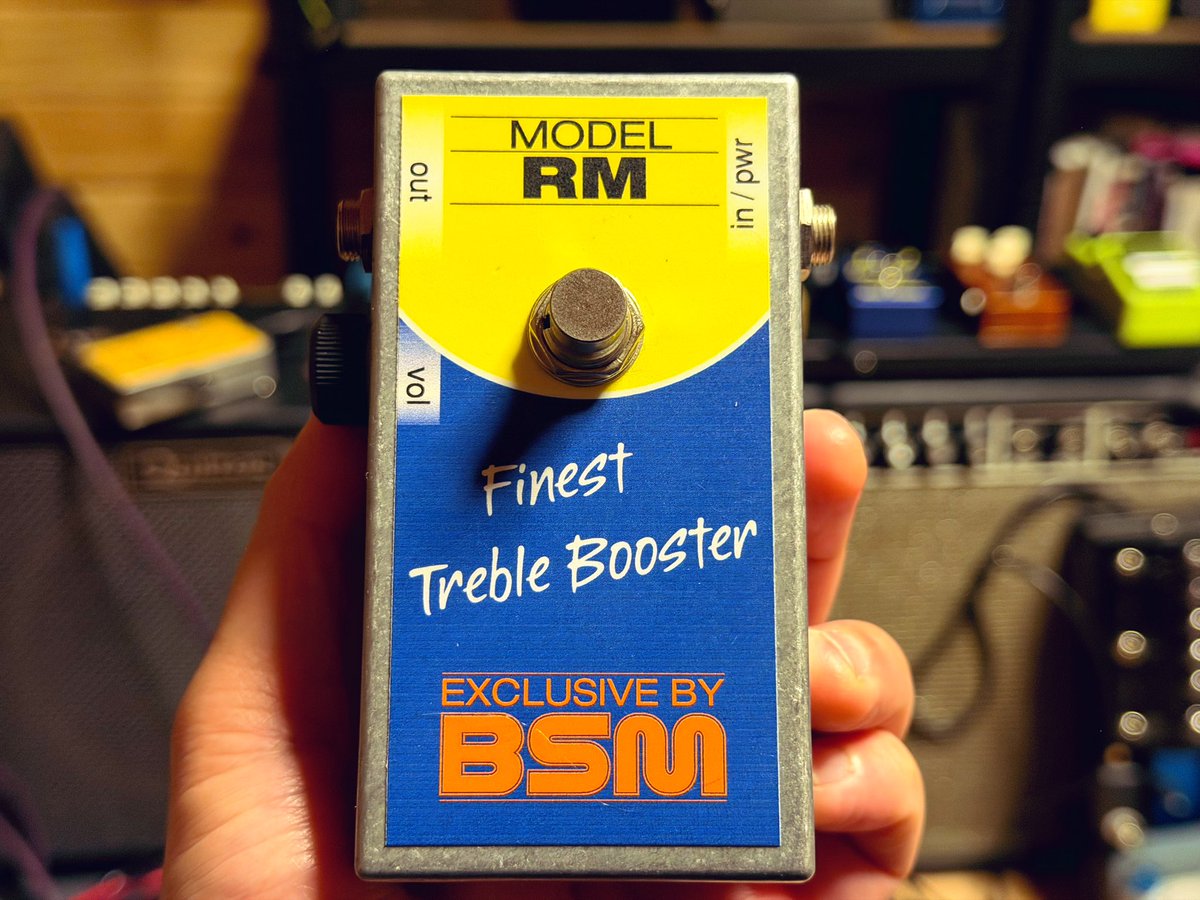 BSM Treble Booster】 トレブルブースターの名機 3機種 弾き比べ
