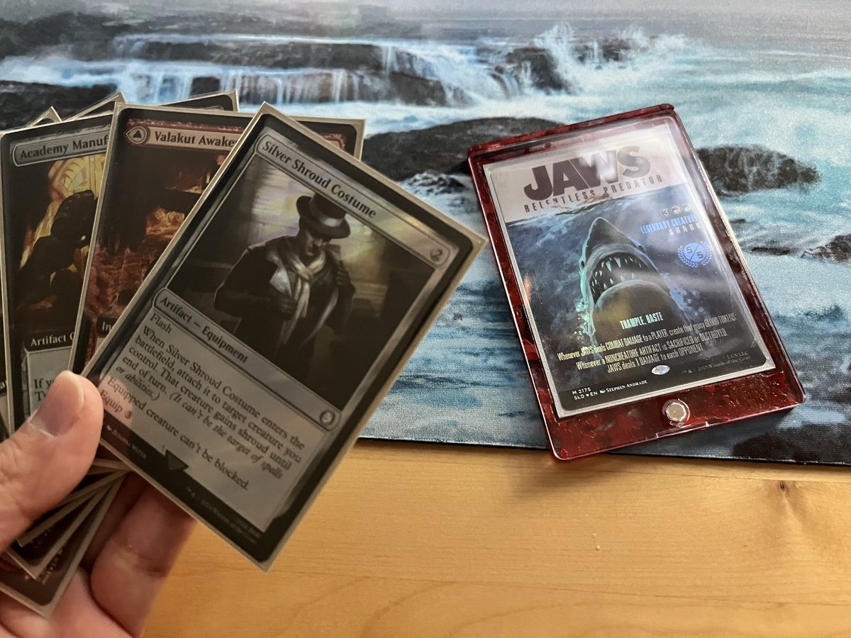 おはようございます！ ザクサラの後、新パーツを搭載したジョーズでも