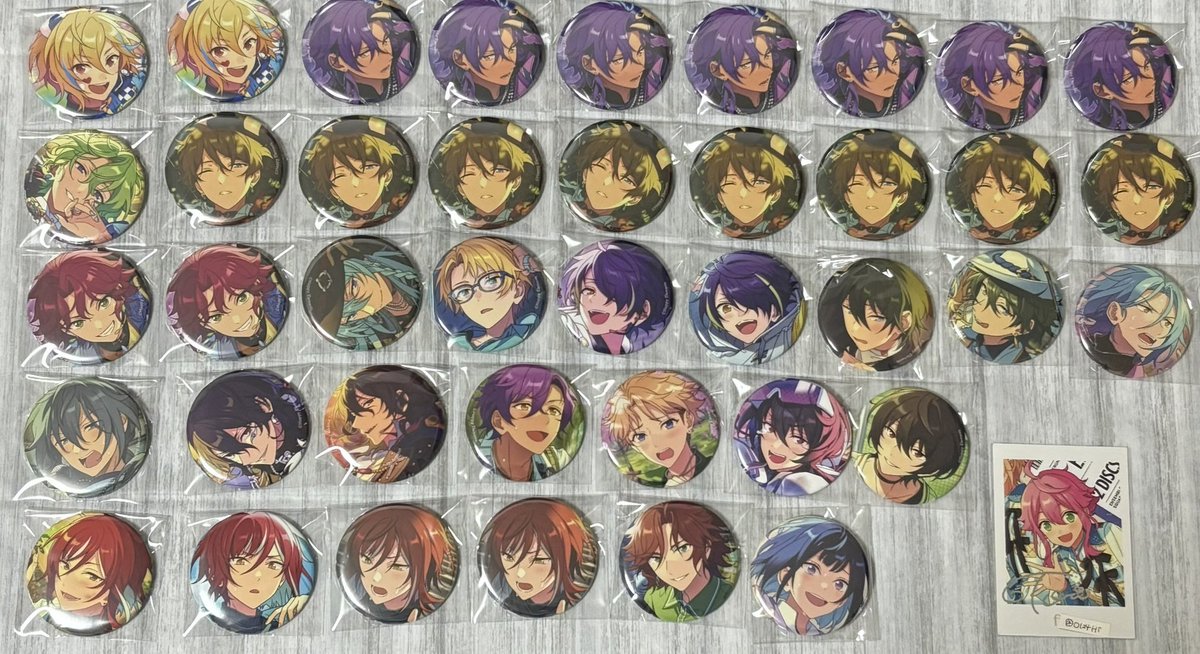 交換】 あんスタ 缶バッジ 2024 2025 Nov. Apr. Jun. 求》 Nov. レオ