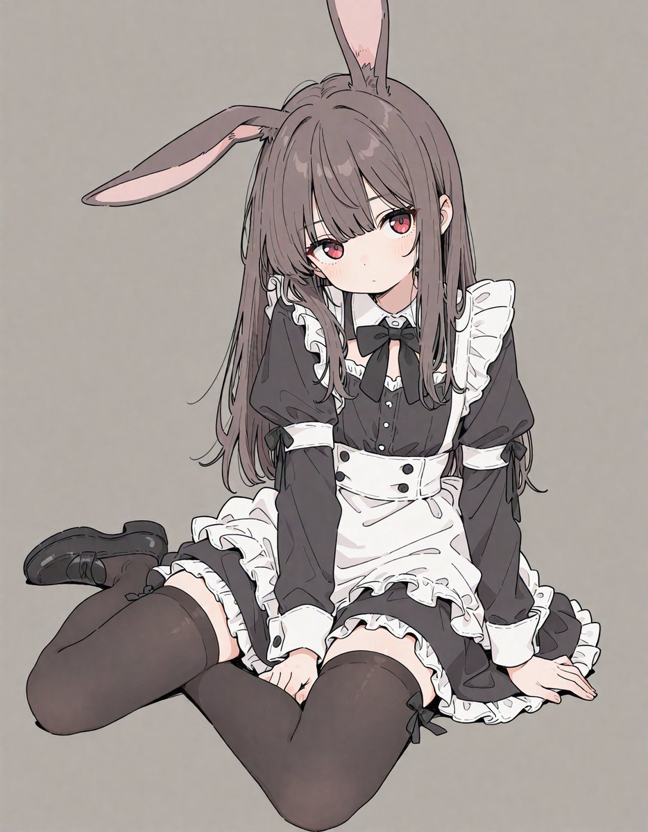 おはようございます🐰 今週もよろしくお願いします🐰🐰 #AIイラスト #AIart