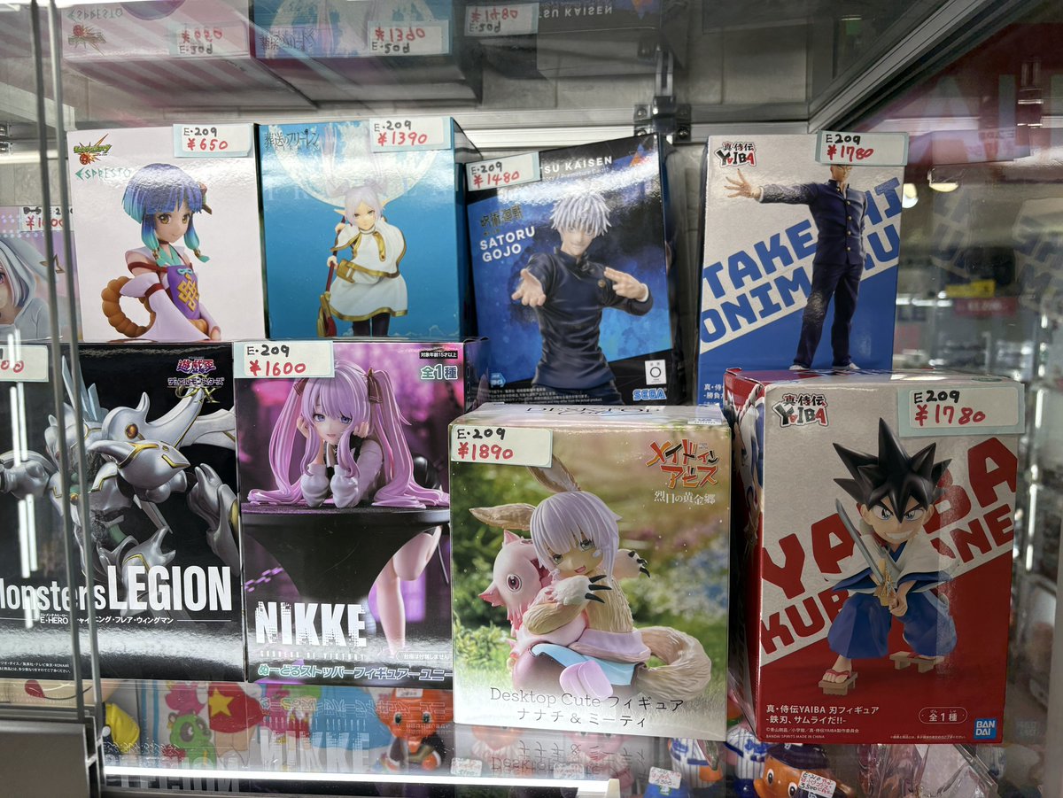 ☆E209ケースに入荷しました!! Samurai Legend YAIBA KUROGANE 2種