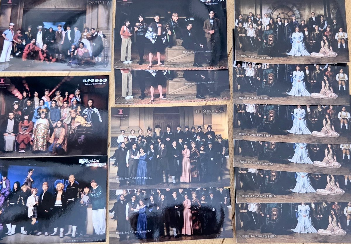 イマーシブフォート全作品の集合写真集められて良かった 交換して