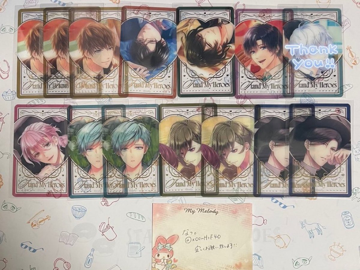 交換・譲渡】 スタンドマイヒーローズ スタマイ バレンタイン クリア