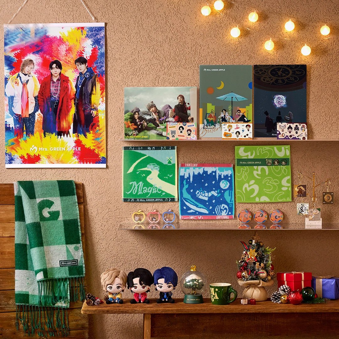 ✨ 一番くじ #MrsGREENAPPLE 「MAGICAL WINTER」🍏💚 Mrs. GREEN APPLE