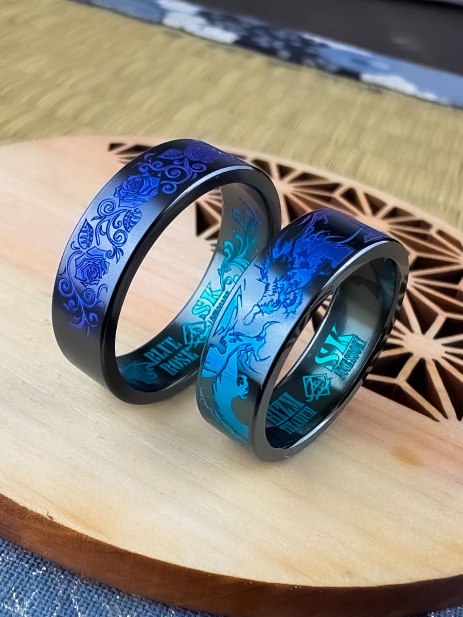 RT @Hizm925: 青薔薇と青龍も仕上がりましたぁぁぁぁぁぁぁぁぁぁぁぁ