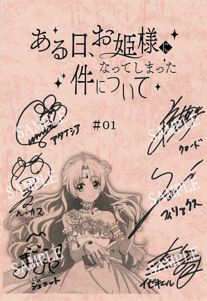 ✨台本キャンペーン✨／ TVアニメ「ある日、お姫様になってしまった件