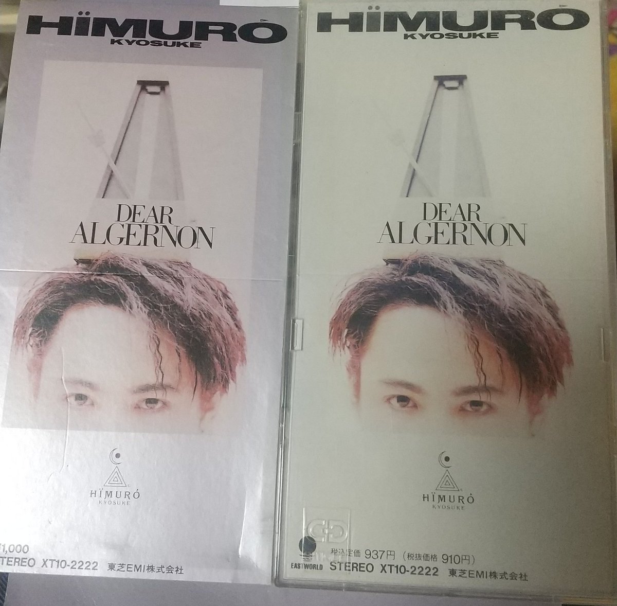 氷室京介の｢DEAR ALGERNON」の8cmシングル、何故色が違うものがあるの