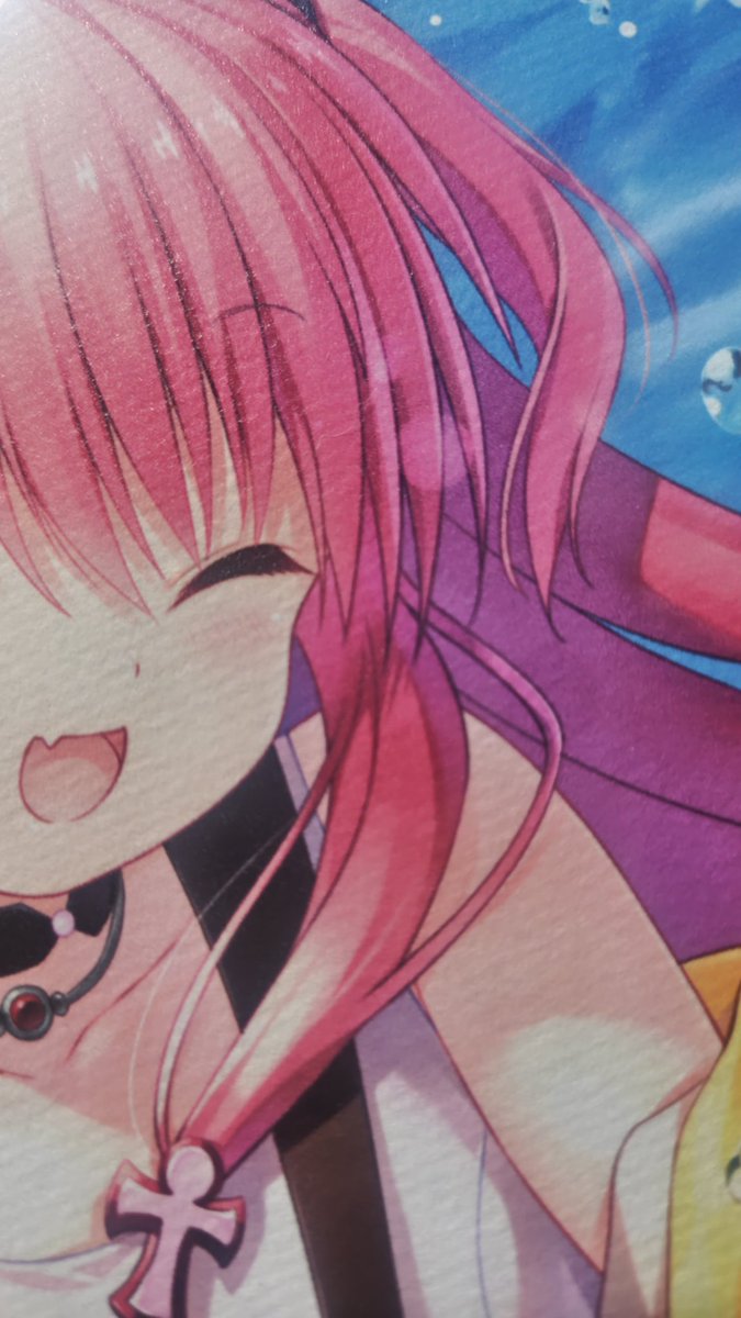 ヴァイシュシュバルツさんからNa-Ga先生の直筆サイン色紙当たっちゃい