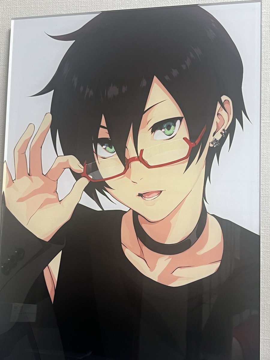 譲渡】再アゲ sideM FiFS アクリルアートパネル 伊瀬谷四季 黒 引越し