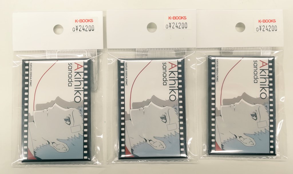 入荷情報】 ペルソナ3 スクエア缶バッジが入荷いたしました✨ #kbooks