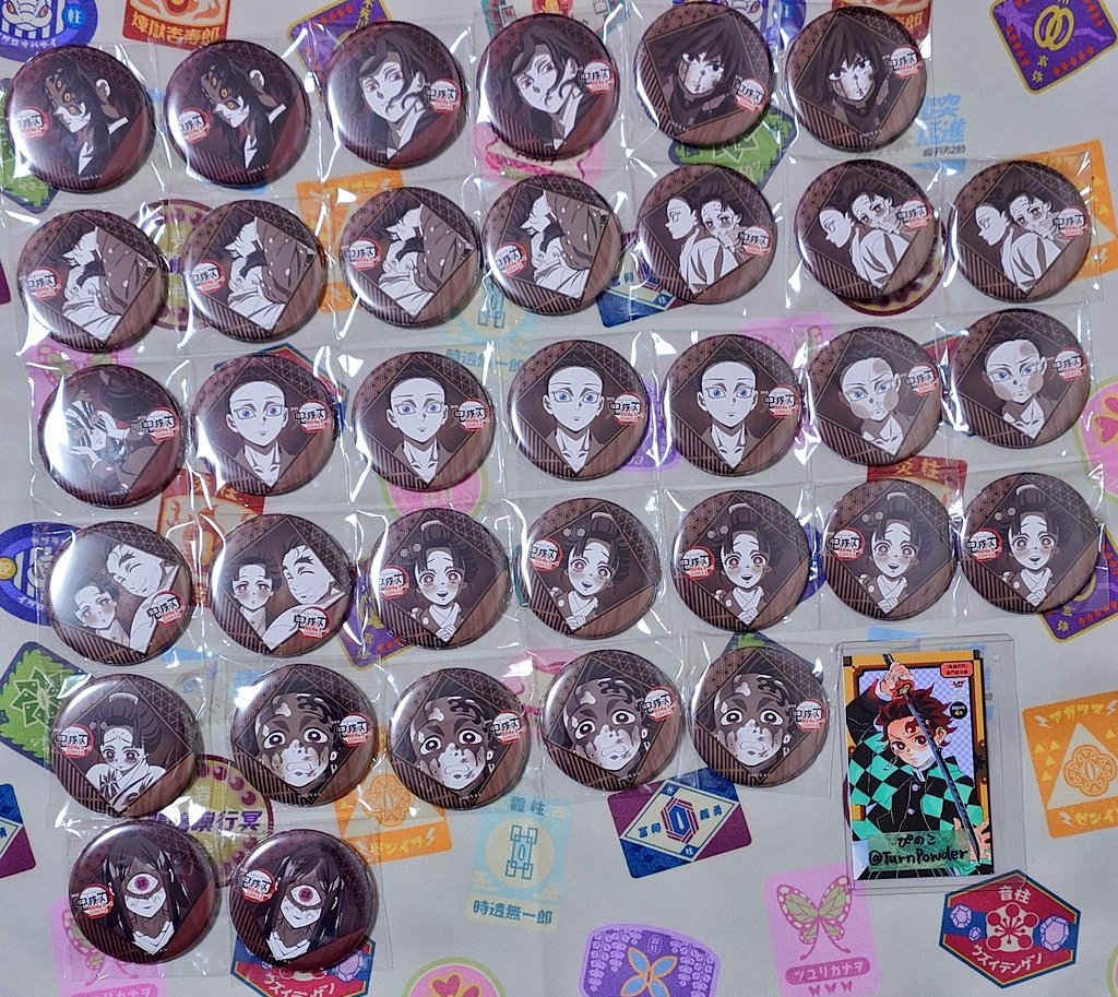 鬼滅の刃 DINING ダイニング お楽しみくじ クリアカード チェキ 缶