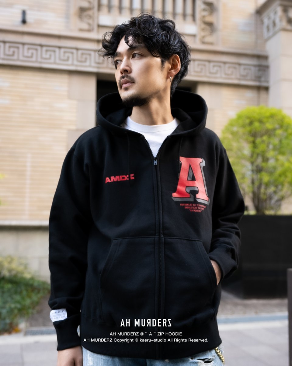 Coming Soon !!!!!!!! AH MURDERZ “ A “ ZIP HOODIE NewGraphic “ A