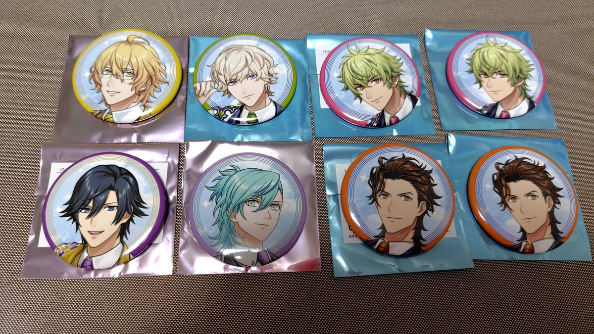 交換希望】 うたプリ ASSHC ASS HC 缶バッジ 譲: 那月 トキヤ 藍