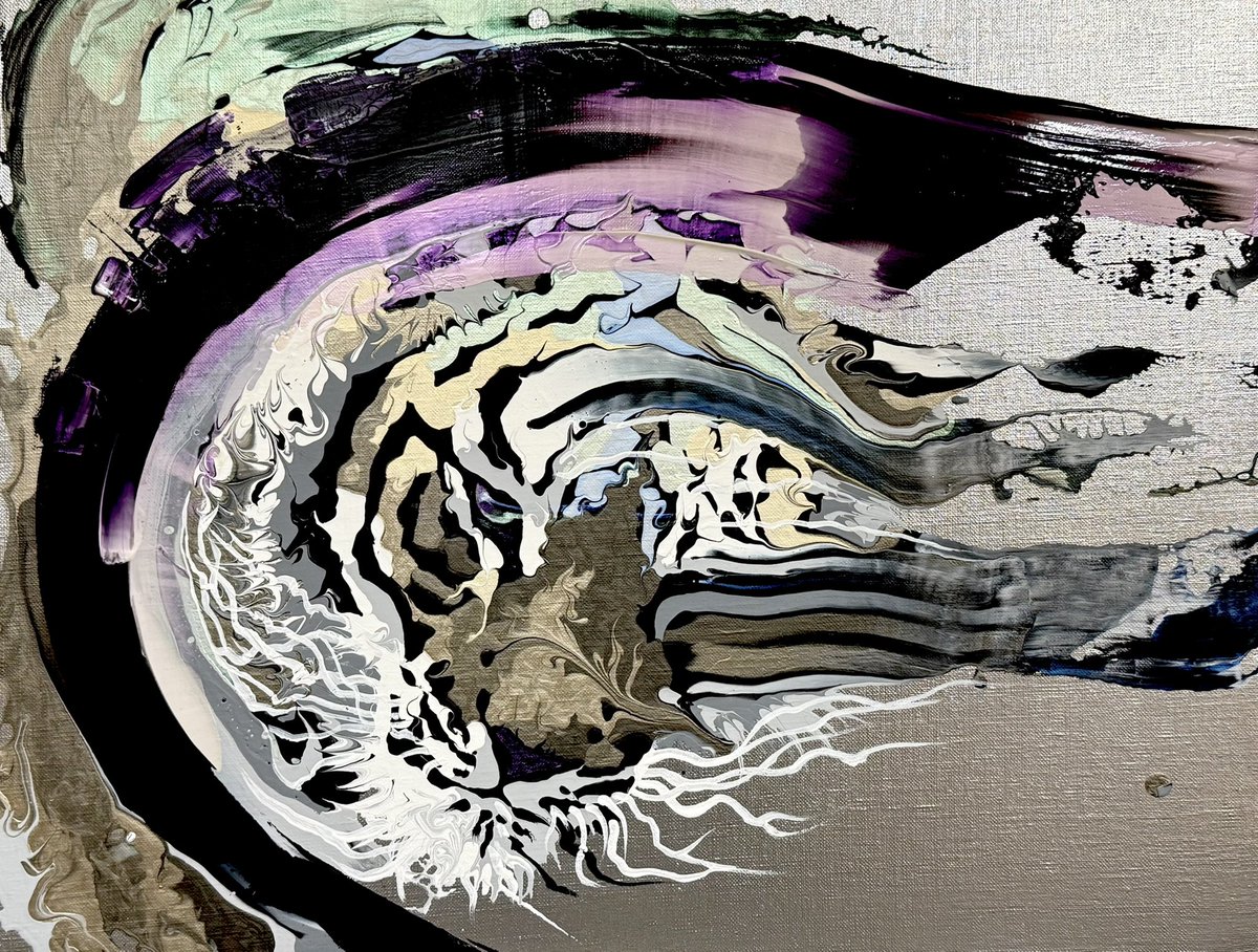 虎の絵を描きました