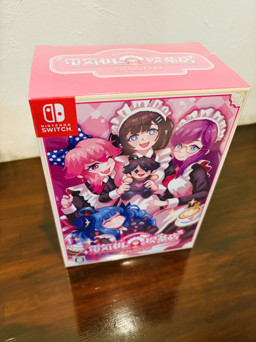 2/26発売のNintendo Switch版『電気街の喫茶店』🌸💕🌸 当店も少し登場
