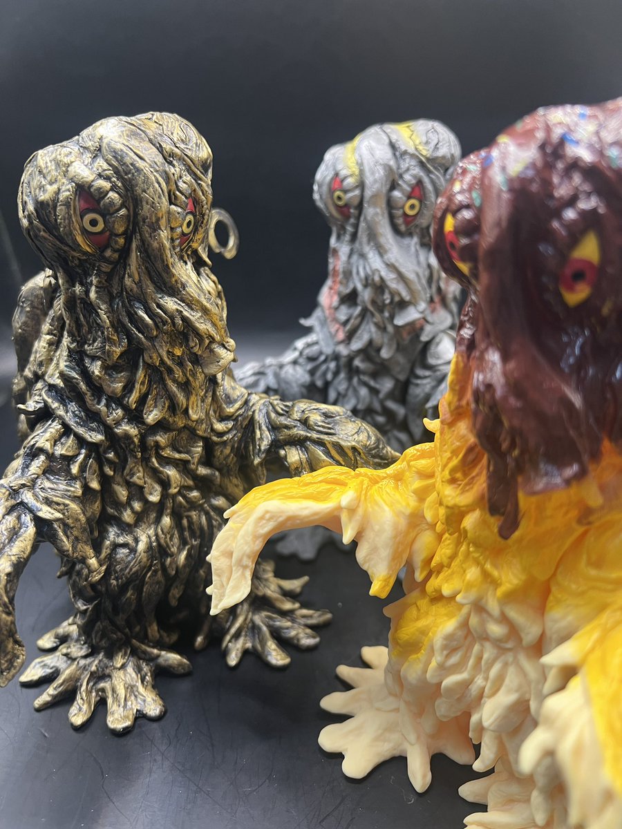 ムービーモンスターシリーズ ヘドラ 現行版ゴールドver. 旧金型の