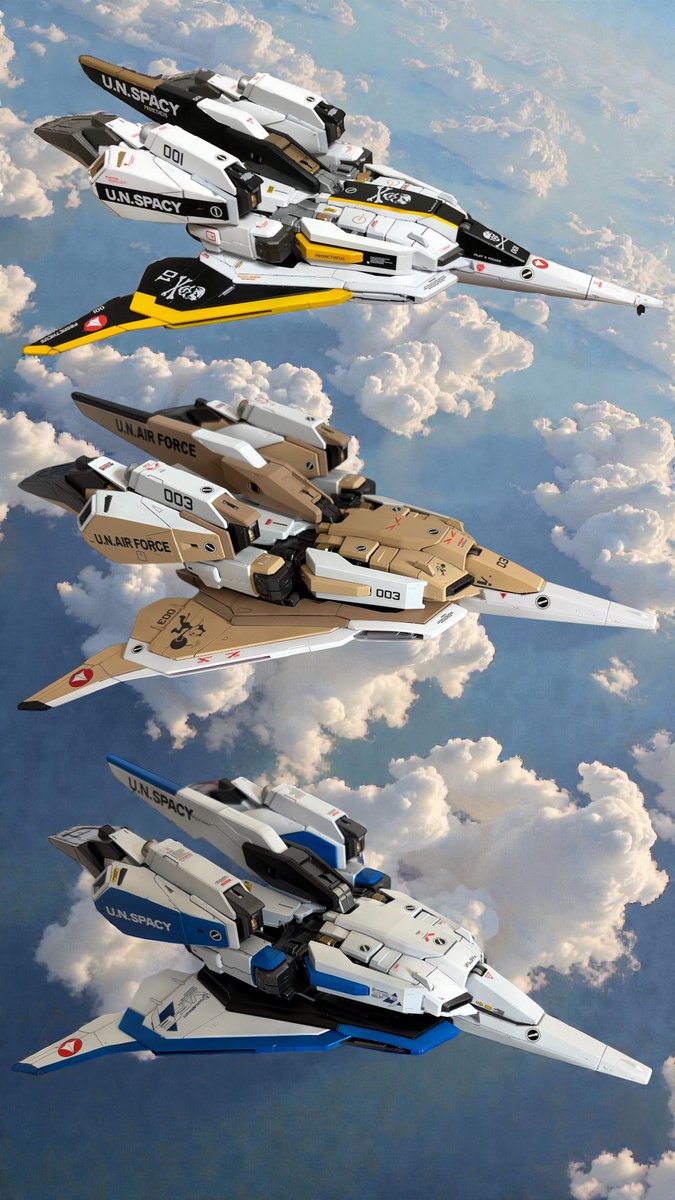 3月になったから3人並んだ画像を貼ろうぜ ＃MGZガンダムver, ka で