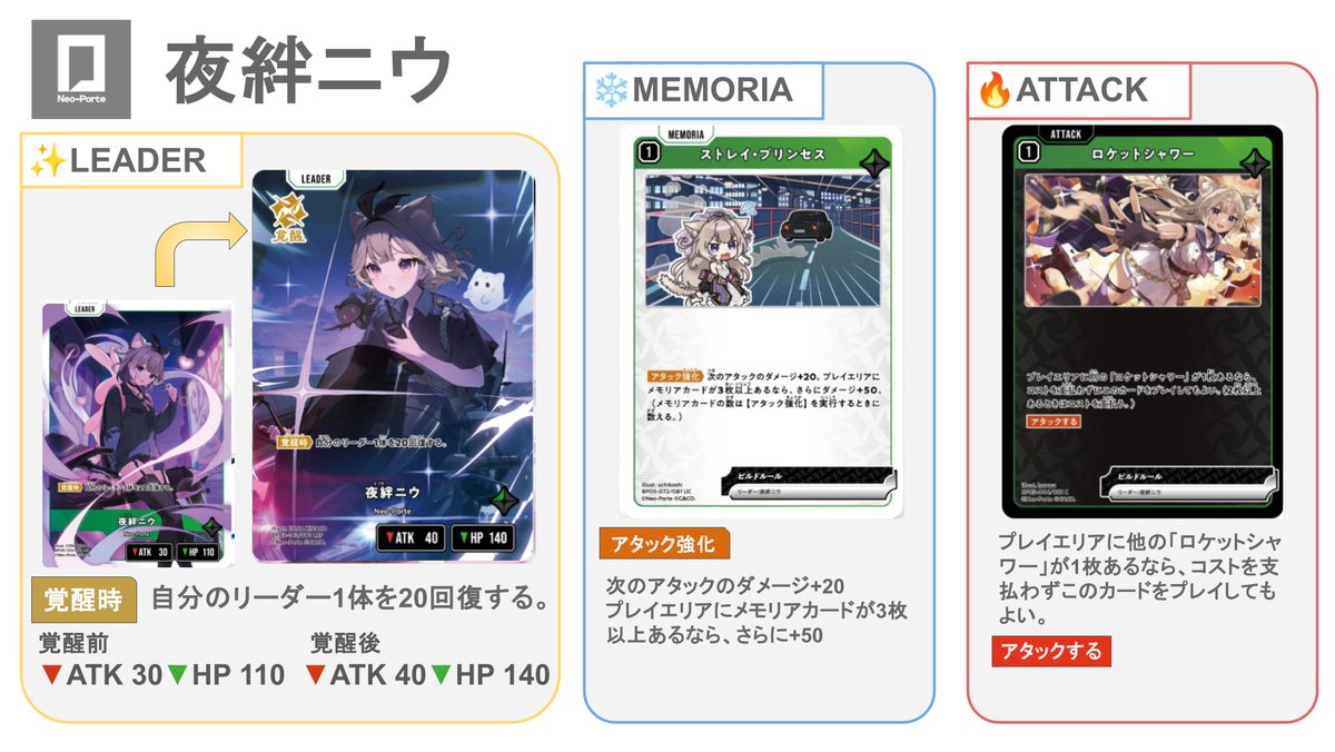 新カード情報🆕/PR】#クロスタTCG #XrossStars 第3弾 夜絆ニウさんの