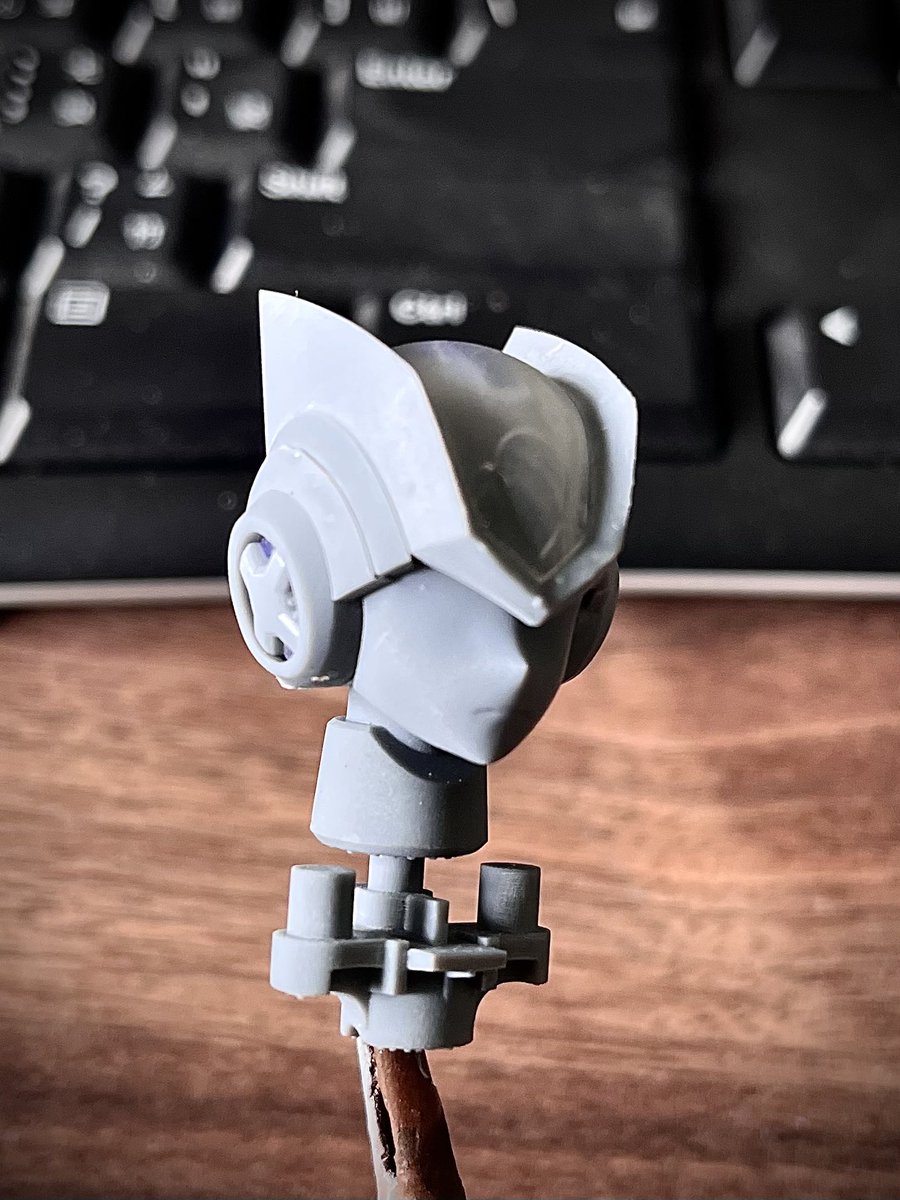 ニュートラルアーマー 頭部工事中 #ロックマンX #ロックマン #rockman