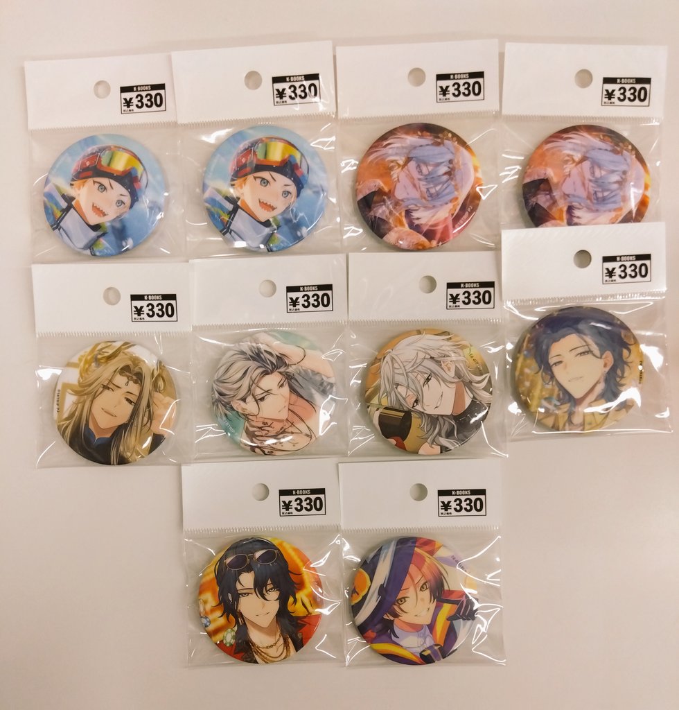 入荷情報】 18TRIP エイトリ キャラバッジ 缶バッジ まとまって入荷