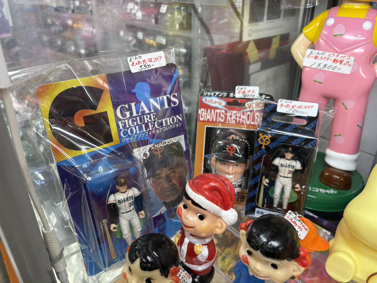 ☆E210ケースに入荷しました!! ジャイアンツ フィギュアコレクション
