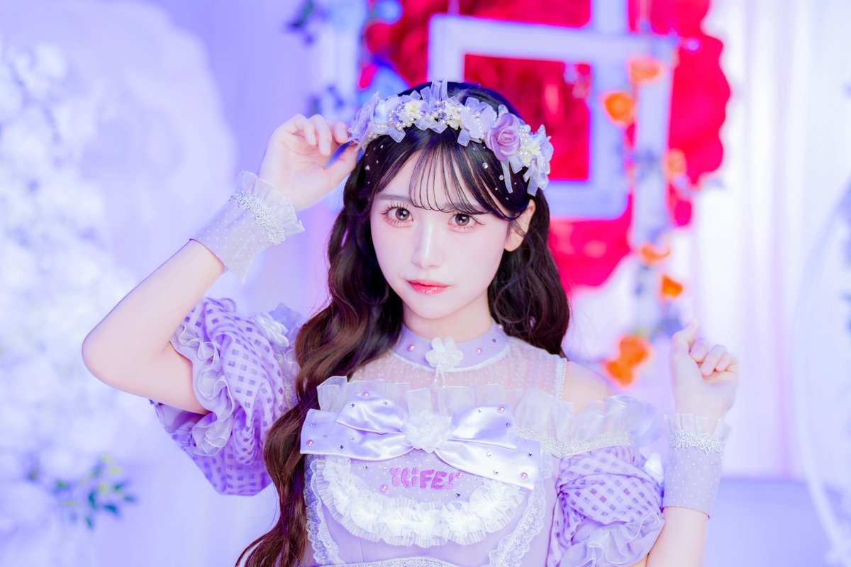 HEROINESFES 新衣装公開】 ♥純嶺みき ♡担当カラー 紫 ♥隅からすみれ