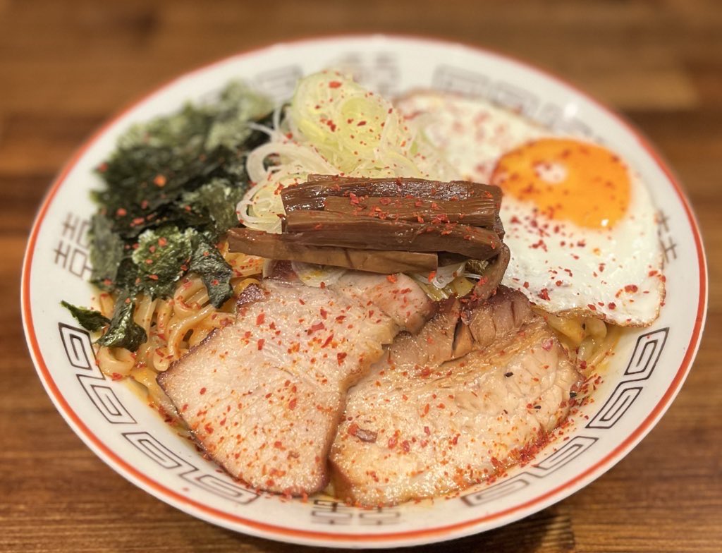 おはようございます奈つやです🙋‍♂️🙋‍♀️ 🌶️辛味まぜそば