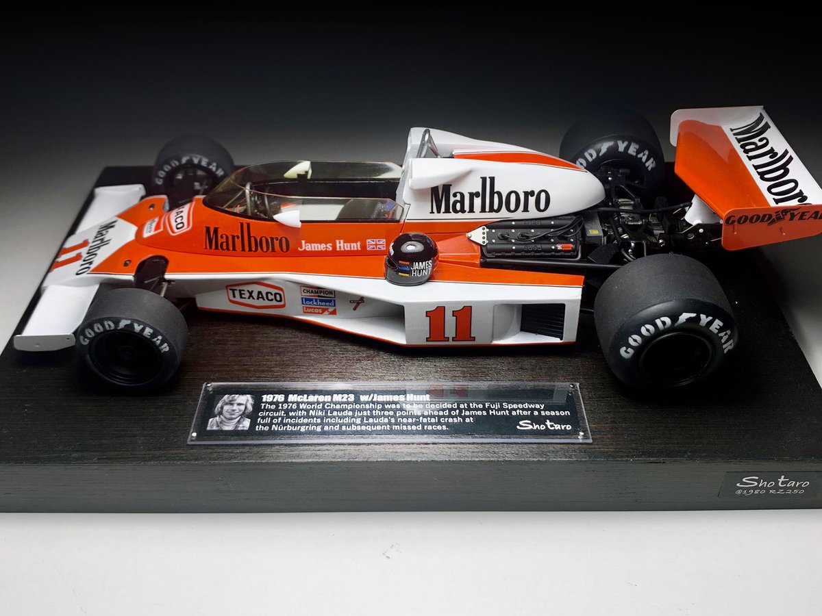 みんな作ったF1の歴代チャンピオンマシン タミヤ 1/20 マクラーレンM23