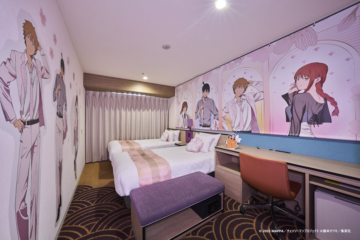 チェンソーマン の世界に浸れるホテルステイはいかがですか？ 劇場版