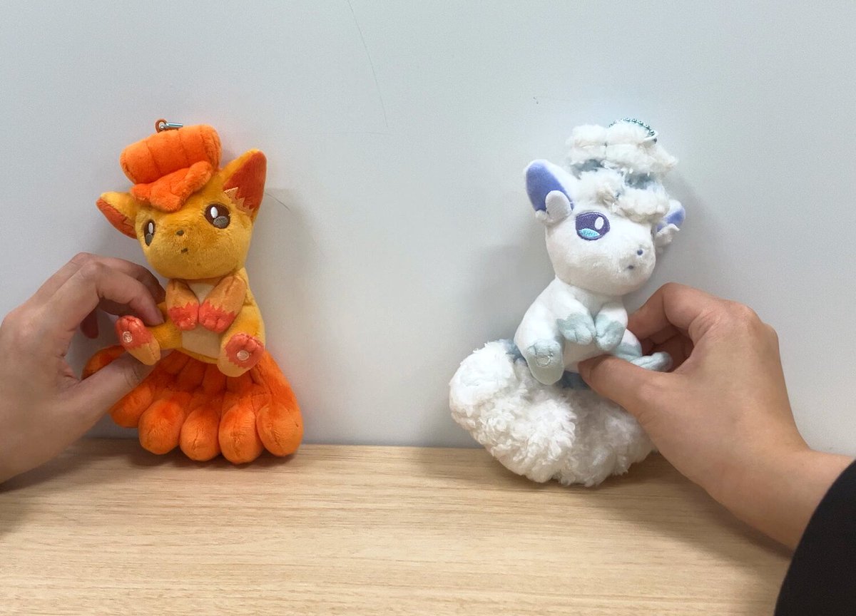 磁石でくっつくペアマスコット　にたものどうし　ライチュウ　ピカチュウ ポケモン